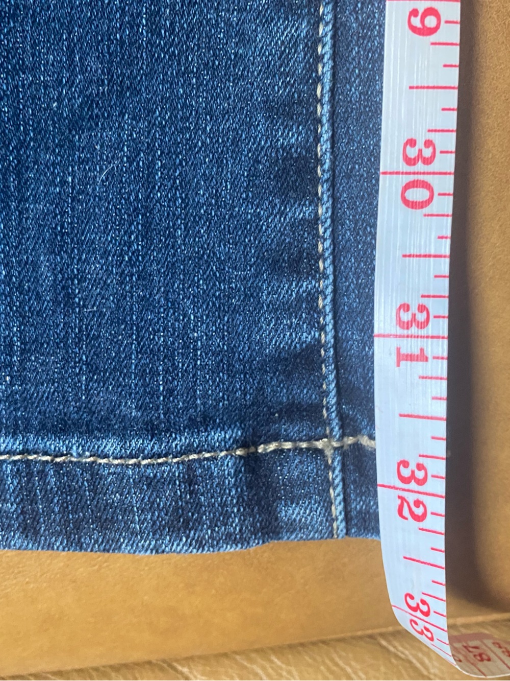 Anthropologie Pilcro YaYa Jeans 32.5” inseam 24P mid or high rise flare - Picture 10 of 10